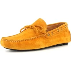 Gio Damiano Mocassino Da Uomo K1 Ocra -Wetland Scarpe Negozio 25446238 500 F